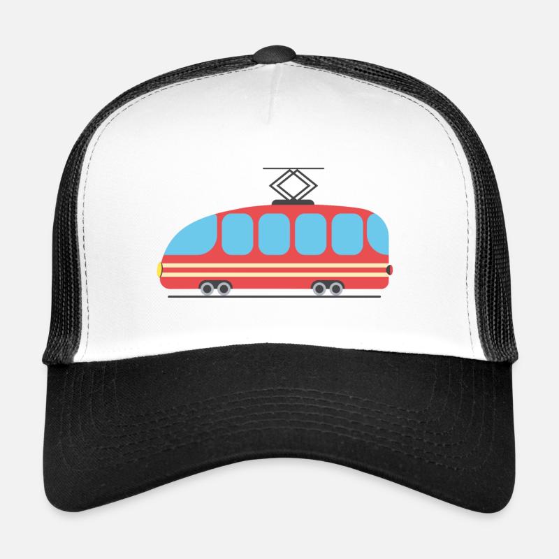 train de tram Casquette trucker 