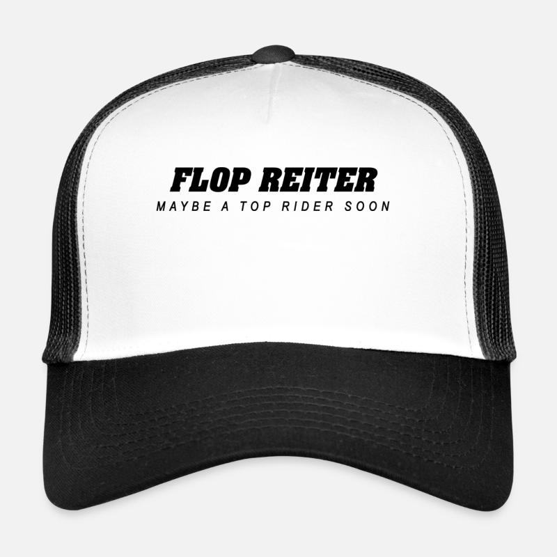 Flopreiter - Trucker Cap - Weiß/Schwarz