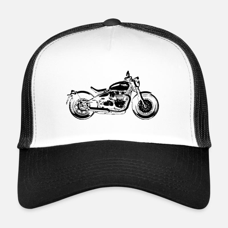 Bobber - black - Trucker Cap - white/black