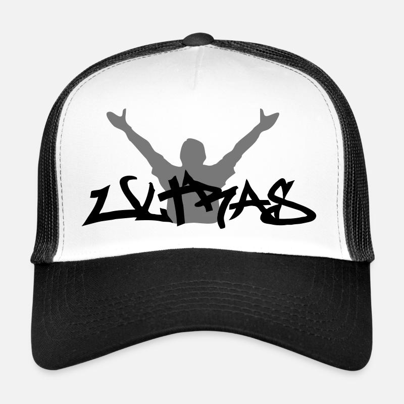 Ultras pos - Trucker Cap - Weiß/Schwarz