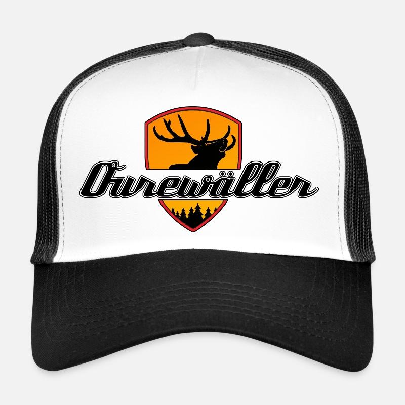 Ourewäller - Trucker Cap - Weiß/Schwarz