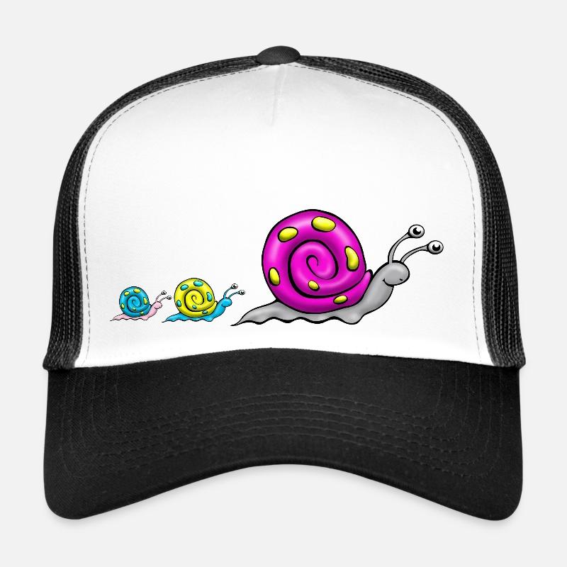 Snail family comic Trucker Cap