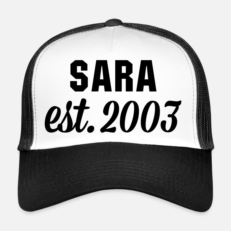 Sara est 2003 Trucker Cap