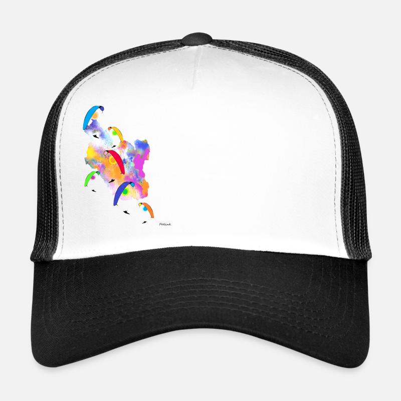 Gleitschirm Pilot Paragliding Leidenschaft Trucker Cap