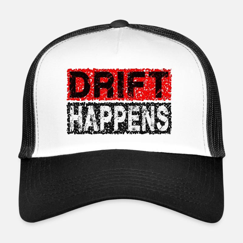 DRIFT HAPPENS Trucker Cap