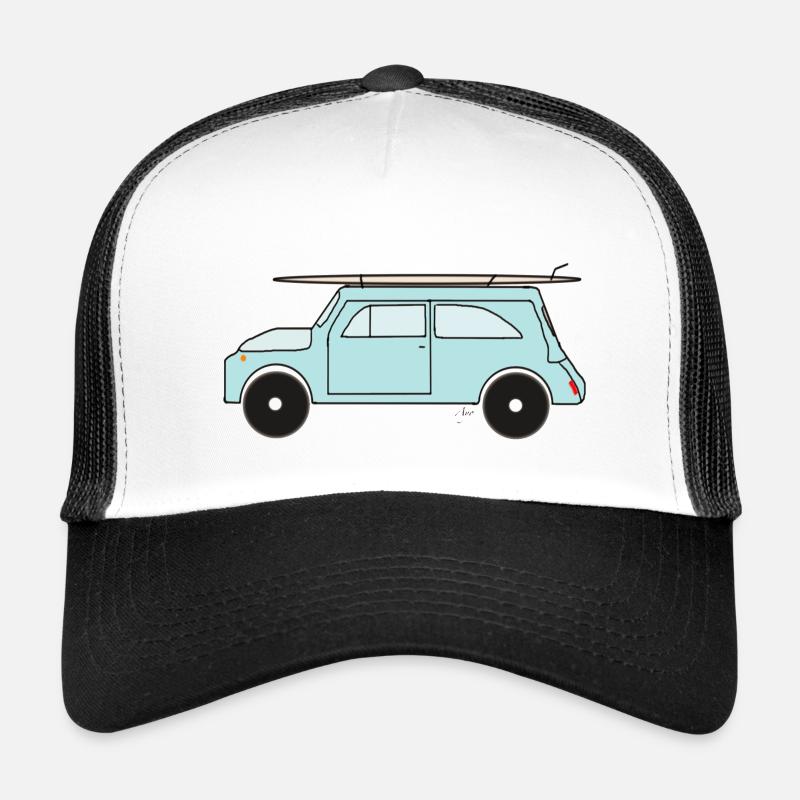 Van life style - Trucker Cap - white/black