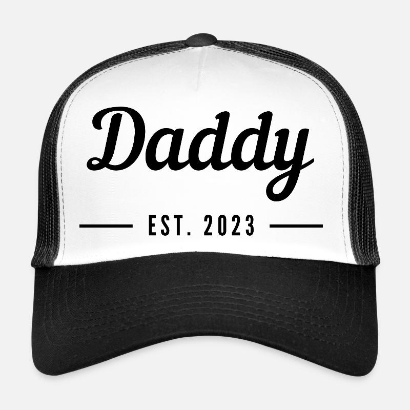 Daddy 2023 - Trucker Cap - Weiß/Schwarz