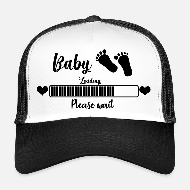 Baby Loading, Please Wait Trucker Cap