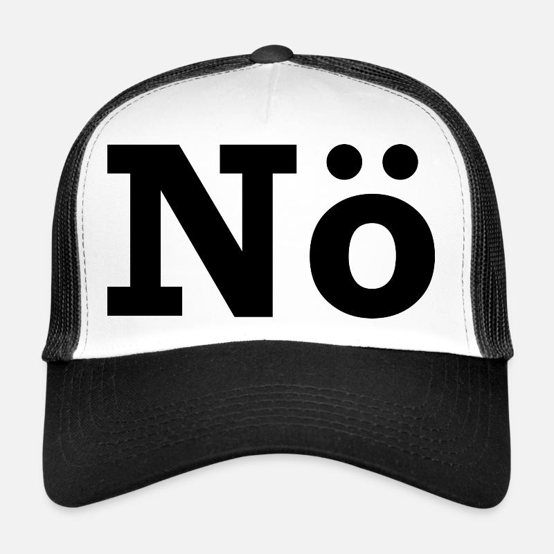NÖ - Trucker Cap - Weiß/Schwarz