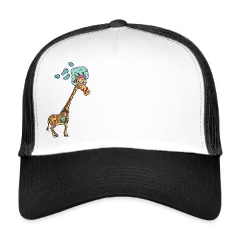 Mitte 1969 - Trucker Cap - Weiß/Schwarz - Vorne