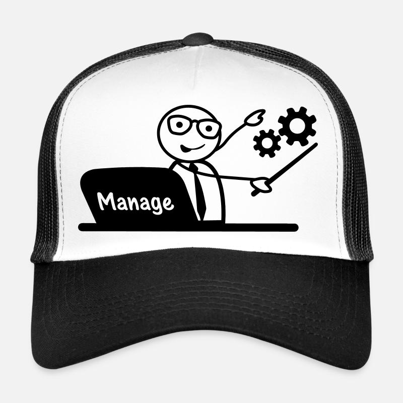 Manage Office laptop Trucker Cap