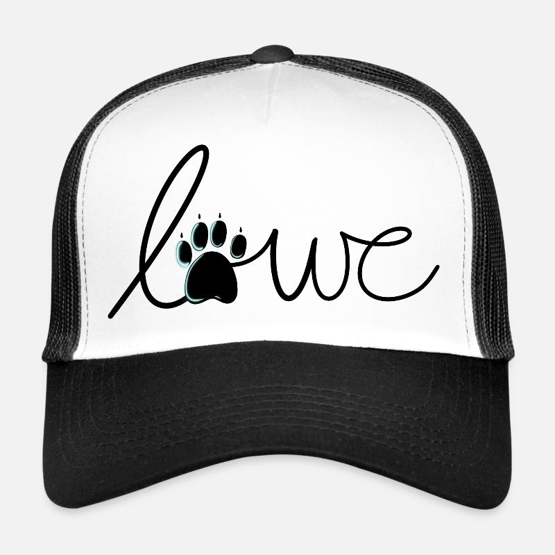 Löwe, Schriftzug blau Trucker Cap