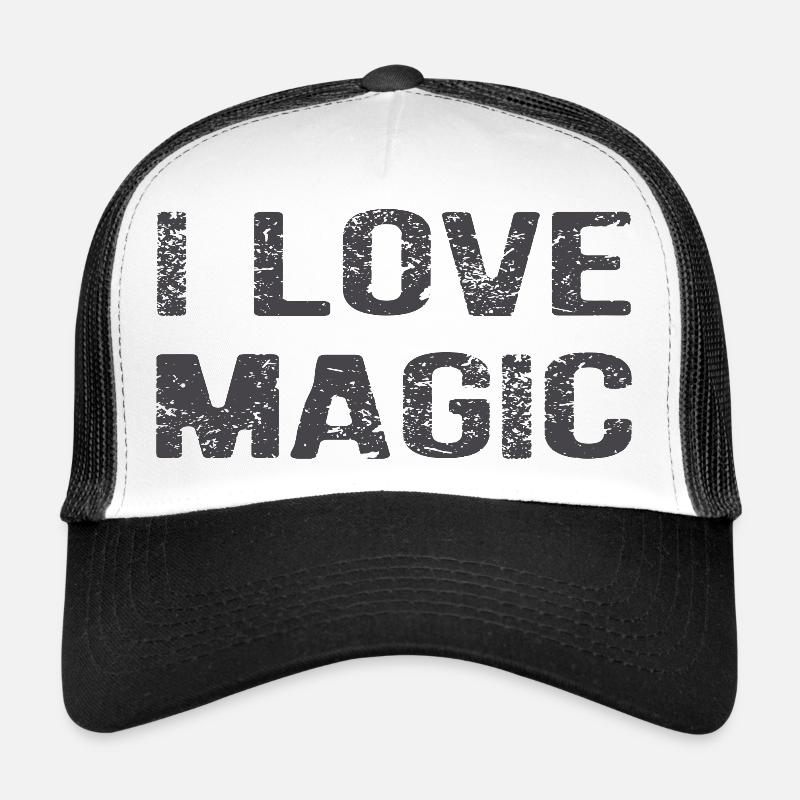 J’aime la magie : l’art de la création consciente Casquette trucker 
