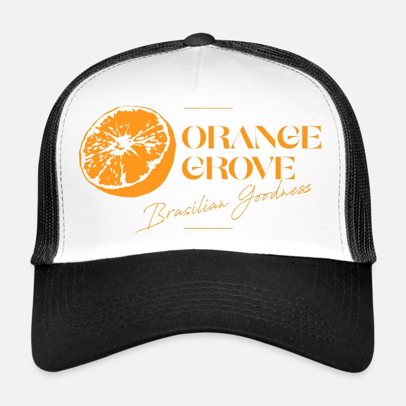 Illustration de tranche d’agrumes brésilienne Casquette trucker 