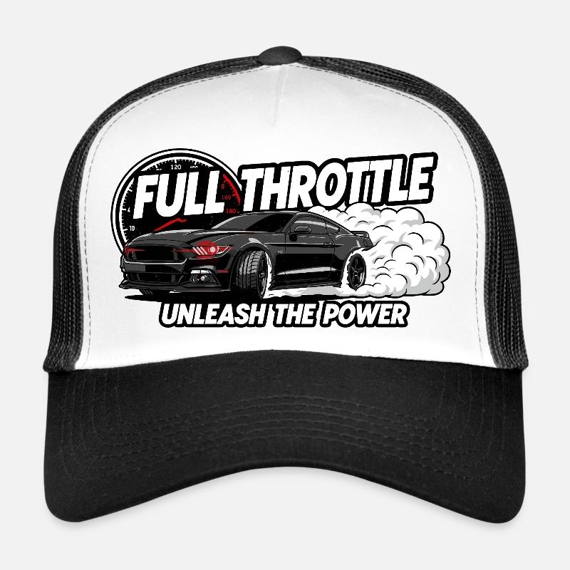 Full Throttle: Unleash The Power Trucker Cap