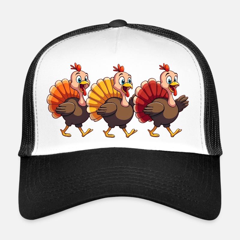 Bébé dinde de Thanksgiving Casquette trucker 