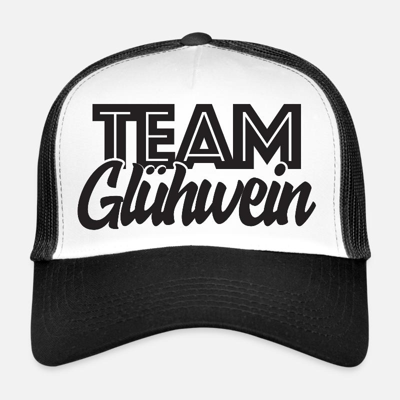 Équipe Vin chaud Marché de Noël Dicton de Noël Casquette trucker 