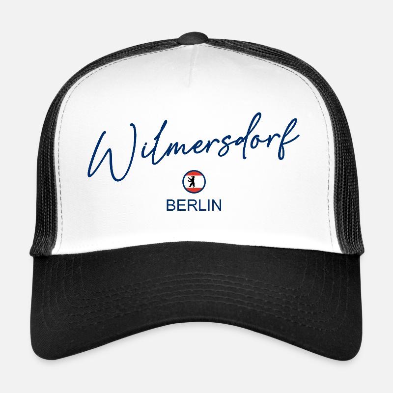 Wilmersdorf - Drapeau de Berlin - Ours de Berlin Casquette trucker 