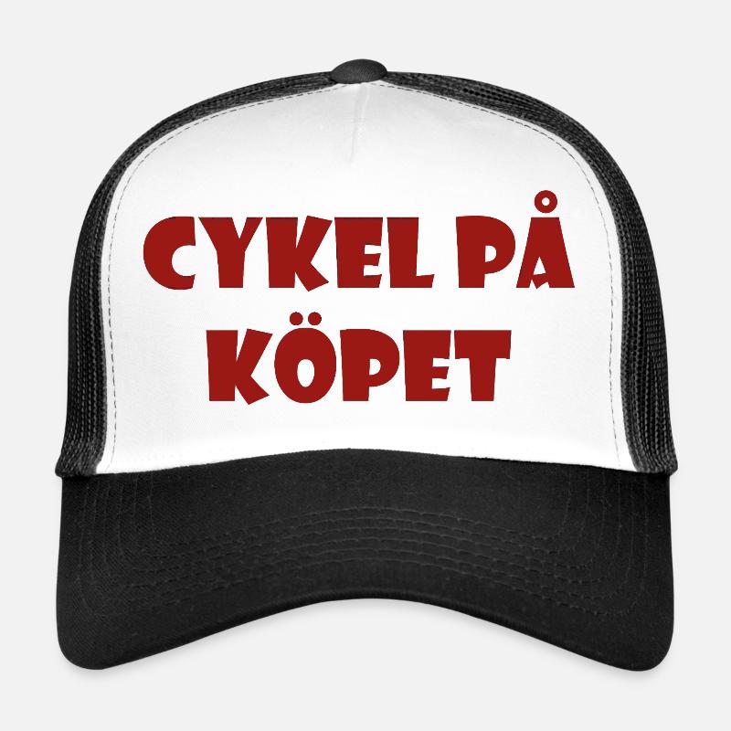 Bicycle in the Bargain – Text Design Trucker Cap
