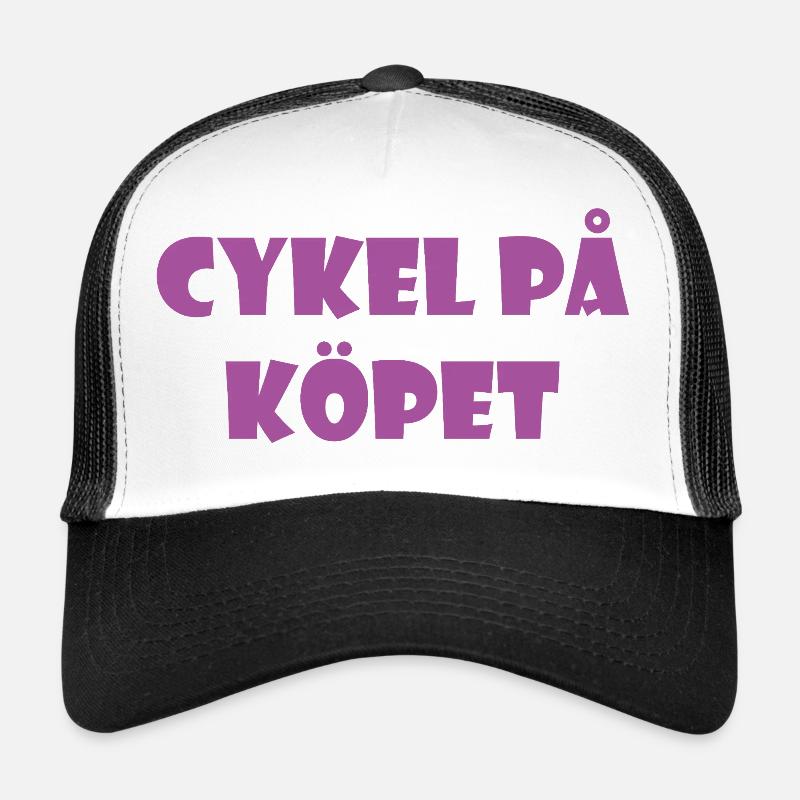 Bicycle in the Bargain – Text Design Trucker Cap
