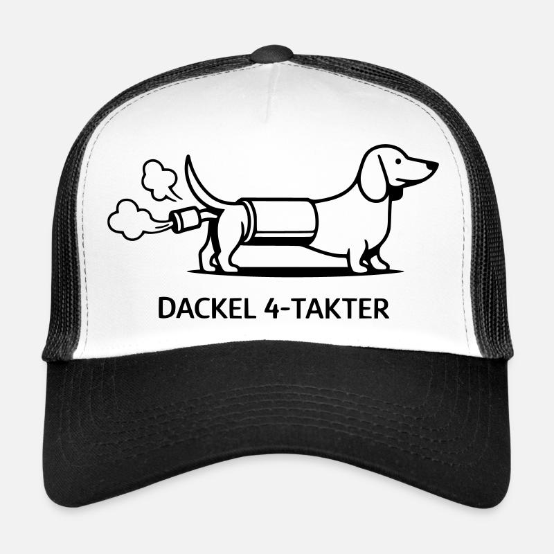 Dachshund Four-Stroke Dog Trucker Cap