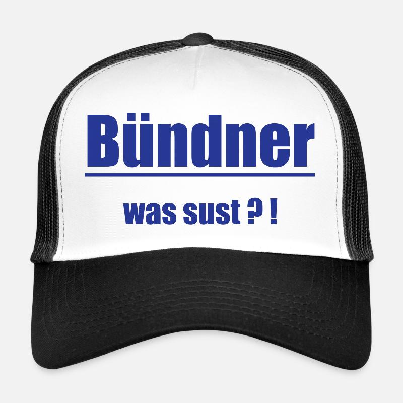 Grisons Quoi ?! Casquette trucker 