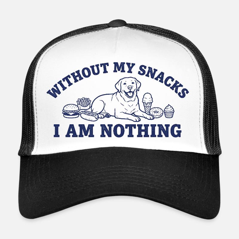 Snack Lover: I'm nothing without snacks Trucker Cap