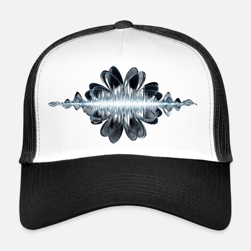 Echoes of Silence - Trucker Cap - Weiß/Schwarz