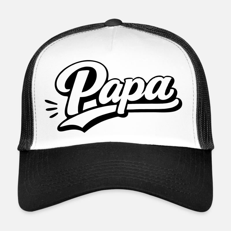 Dad - Trucker Cap - white/black
