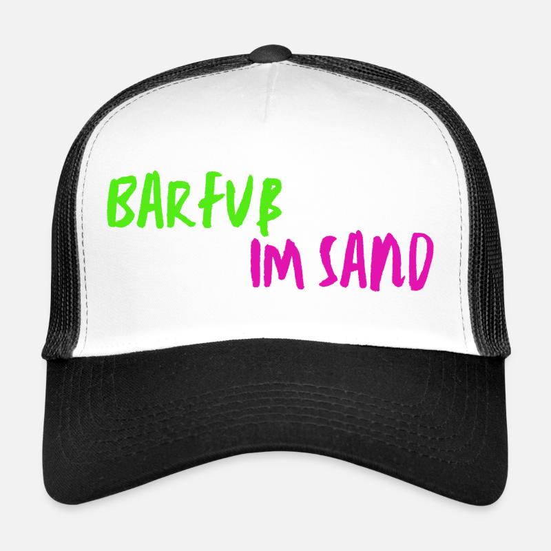 Barfuß im Sand Trucker Cap