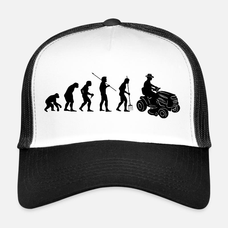Tracteur à gazon Evolution Tondeuse autoportée Tondeuse à gazon Casquette trucker 