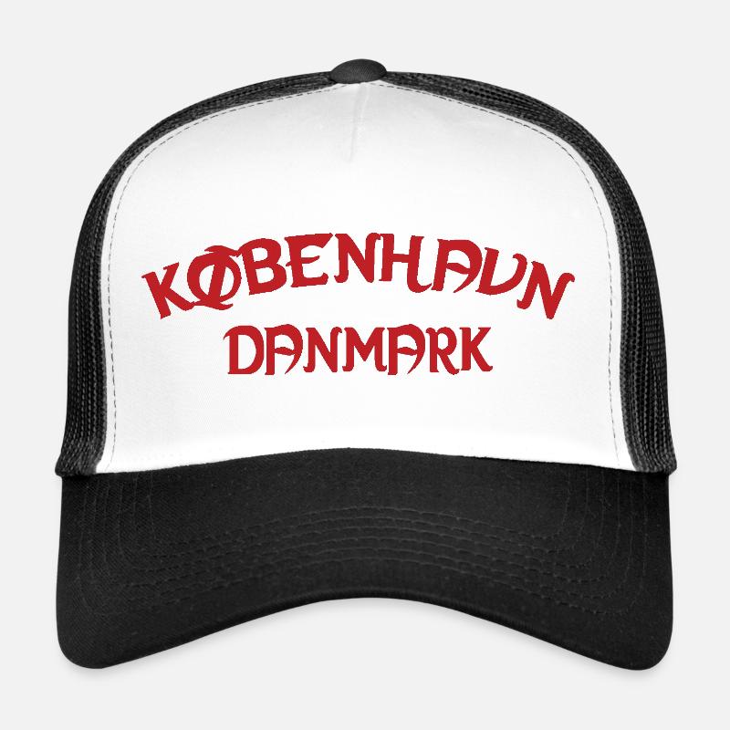 Copenhague pour toujours, Danemark Casquette trucker 