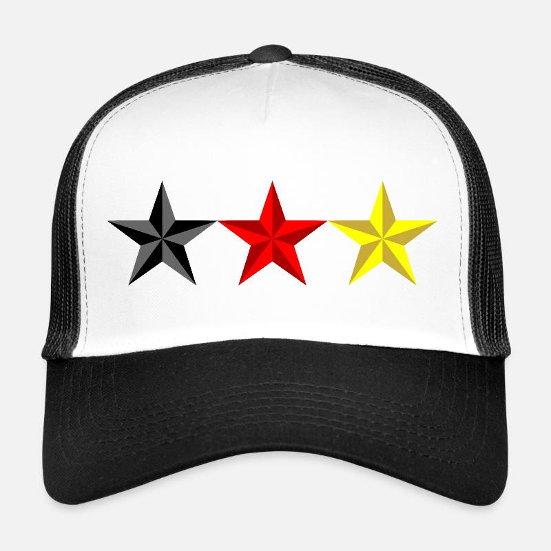 Black Red Gold Germany Trucker Cap