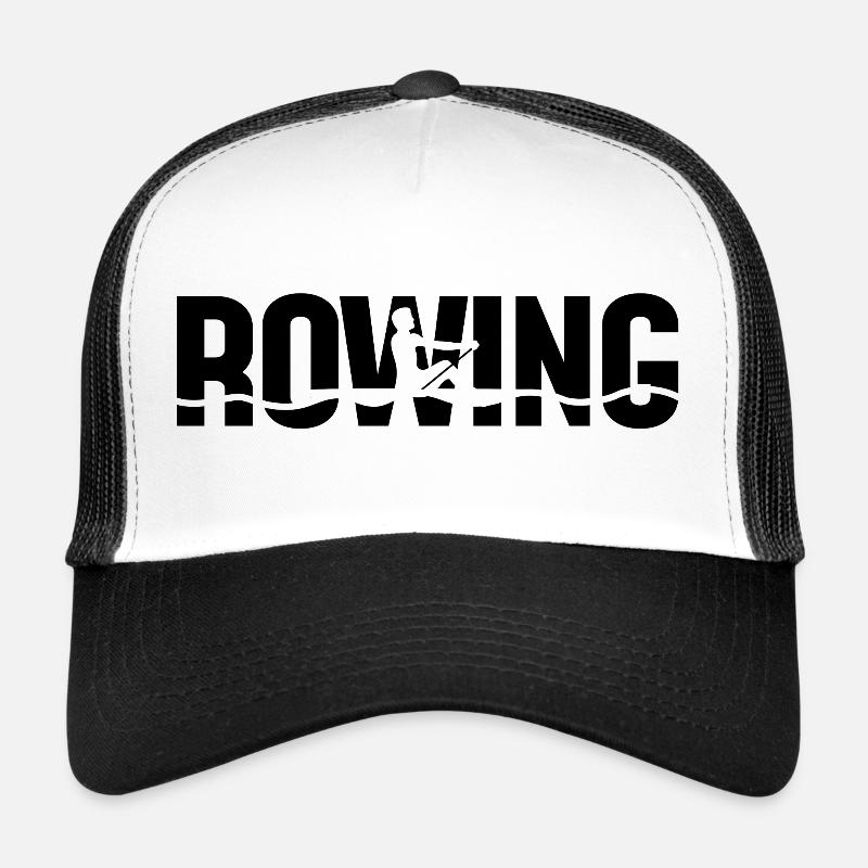Rameurs aviron équipe rames Casquette trucker 