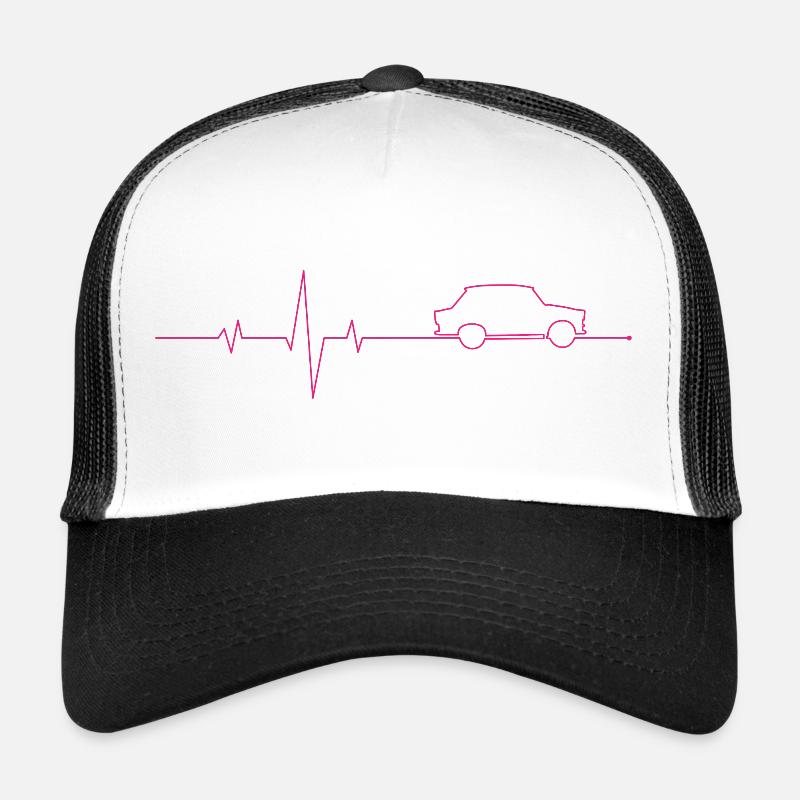  heartbeat P 601 DDR oldtimer Trabi, pink Trucker Cap