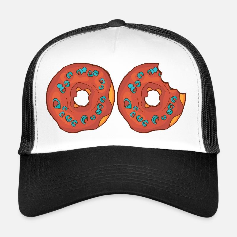 Donuts Confiserie Cookie Törtchen Kuchen Torten Trucker Cap