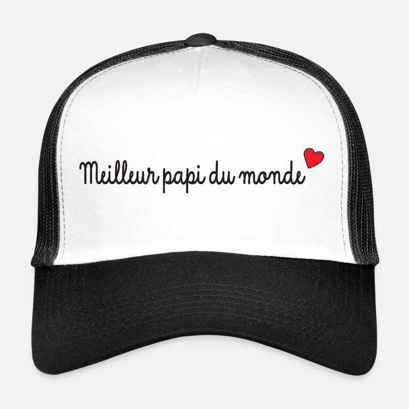 meilleur papi du monde Casquette trucker 