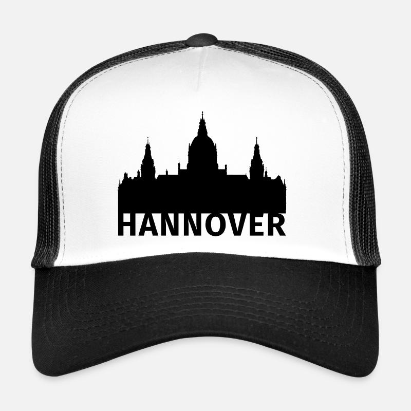 Hannover - Trucker Cap - Weiß/Schwarz