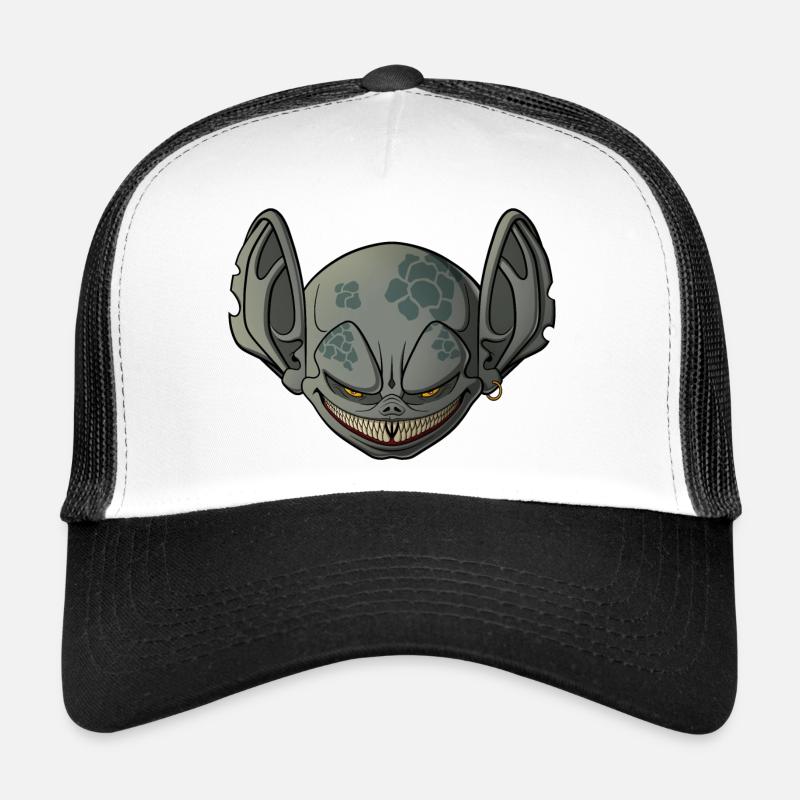 Gremlin - Trucker Cap - Weiß/Schwarz