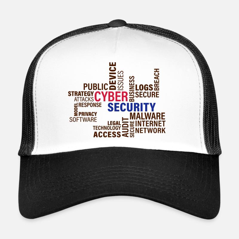 Cyber sécurité Casquette trucker 