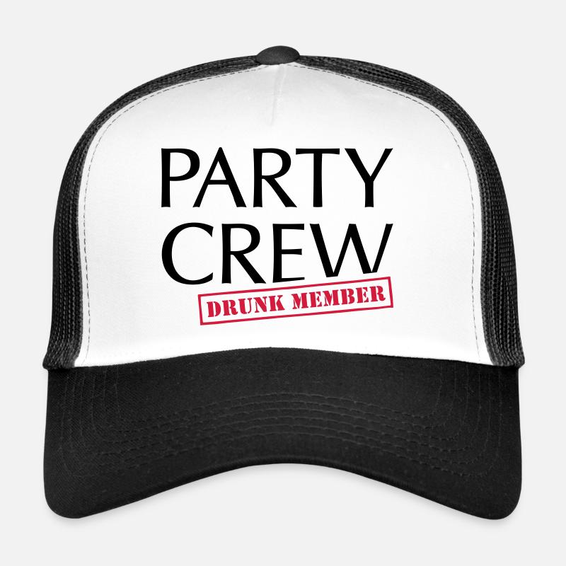 Party Crew - already Drunk Member * Hangover team Trucker Cap