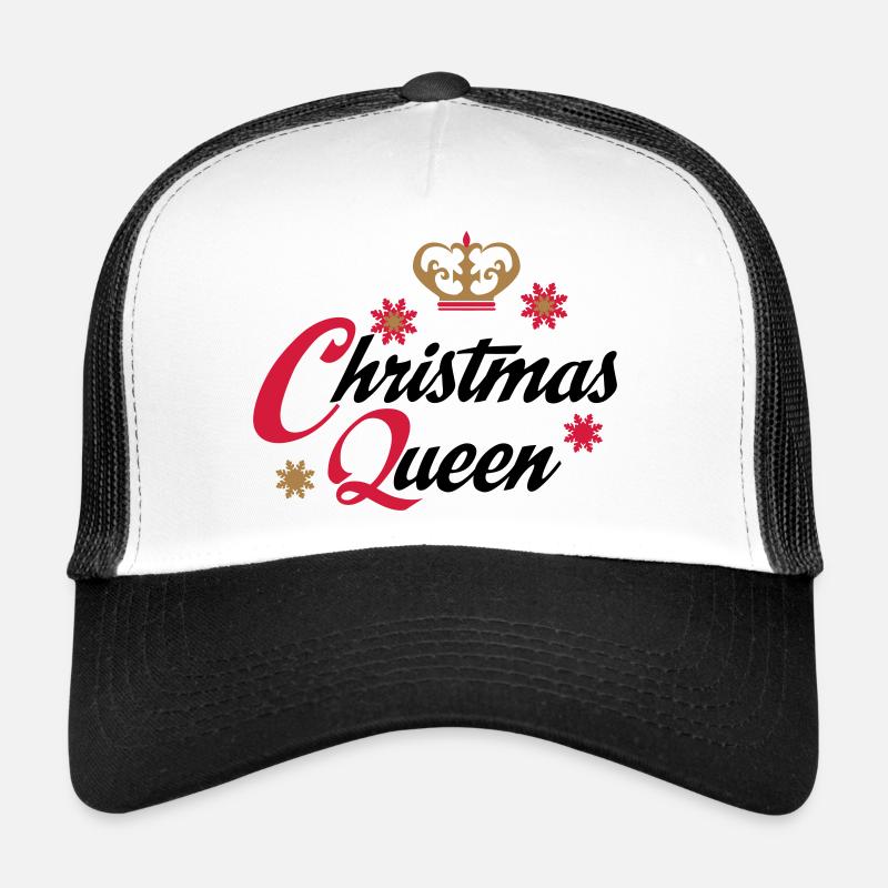 Weihnachten - Trucker Cap - Weiß/Schwarz