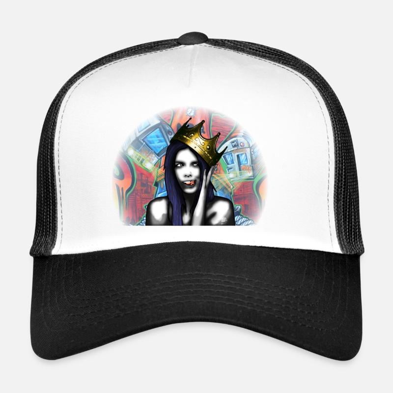 Königin von Graffiti von Custom Trucker Cap