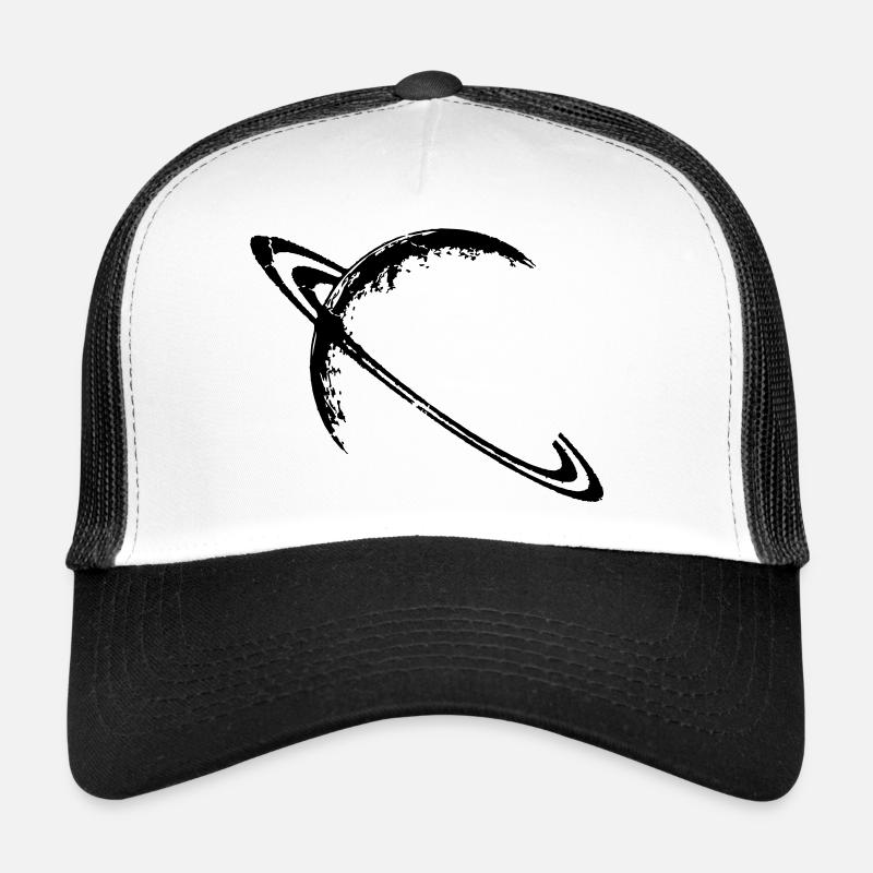 Saturne et ses anneaux Casquette trucker 