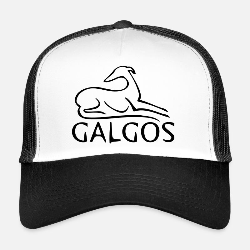 Windhund liegend Trucker Cap