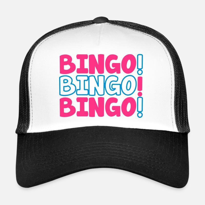 bingo bingo bingo! Casquette trucker 