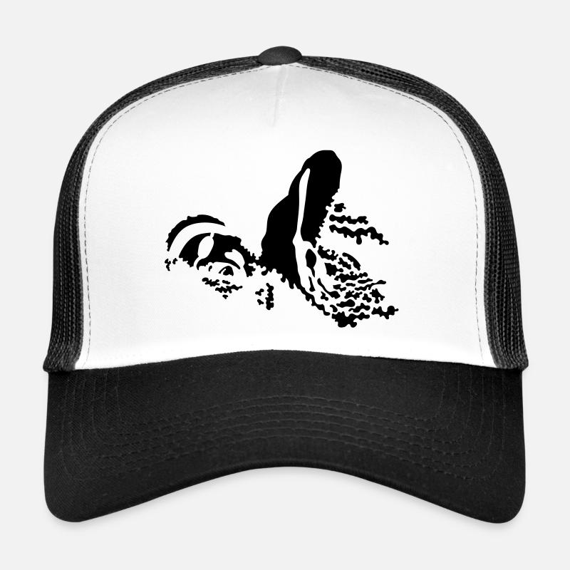 Schwimmer - Trucker Cap - Weiß/Schwarz