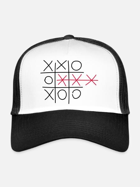 play_fail_f2 - Trucker Cap - white/black - Front