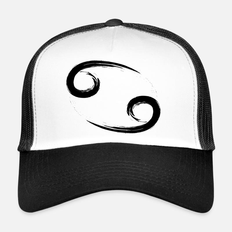 Krebs - Trucker Cap - Weiß/Schwarz