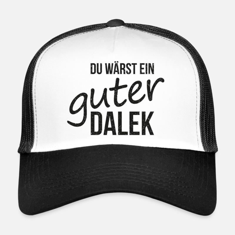 Dalek - Trucker Cap - Weiß/Schwarz